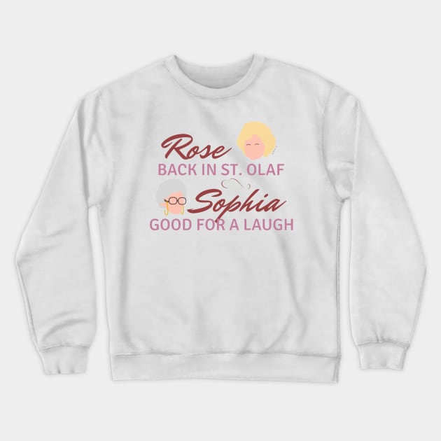 Rose in St. Olaf Crewneck Sweatshirt by Everydaydesigns